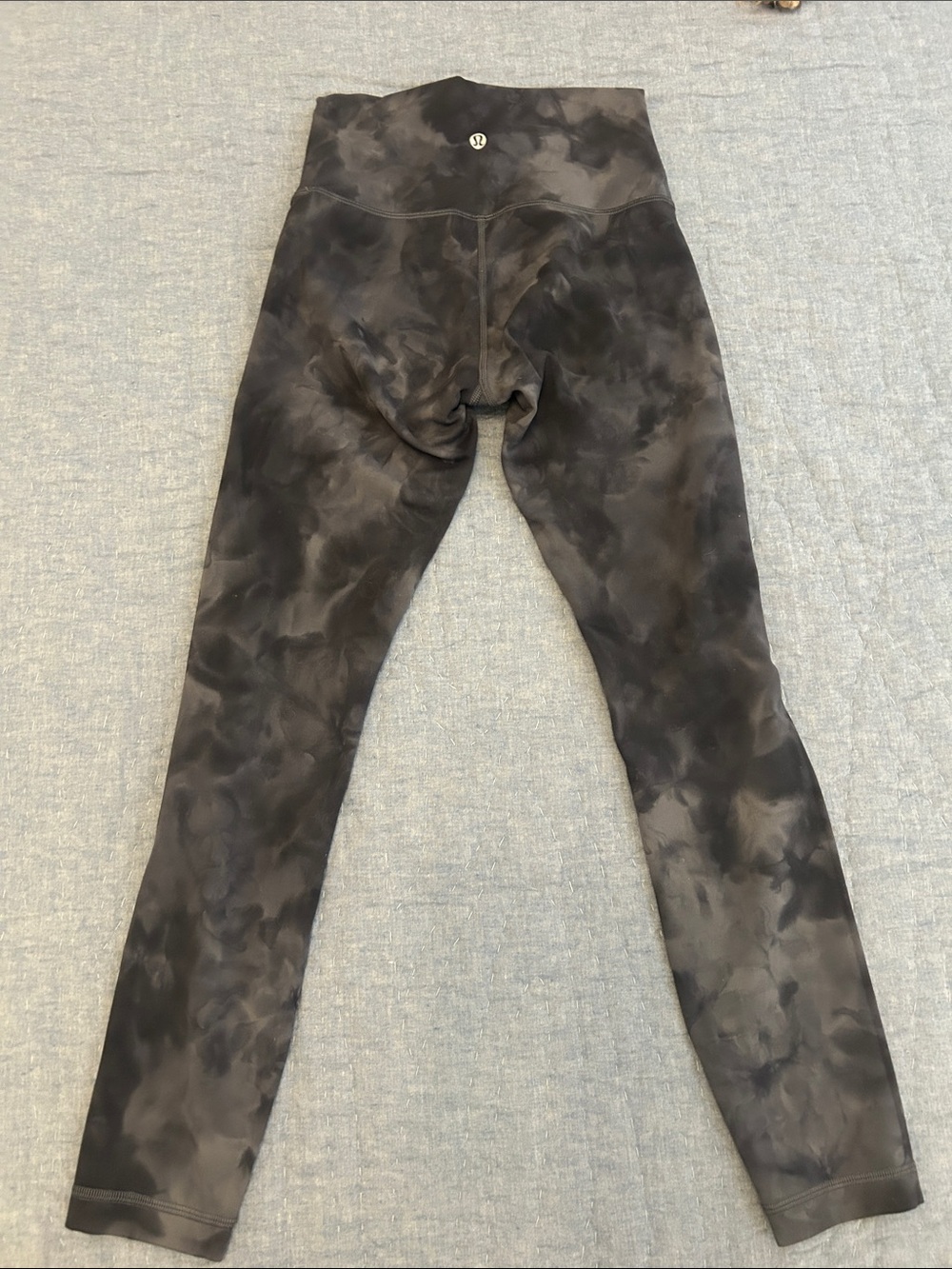 lululemon athletica Gray Tie-Dye Leggings